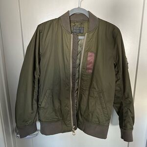 Green Abercrombie Men’s Utility Jacket XS